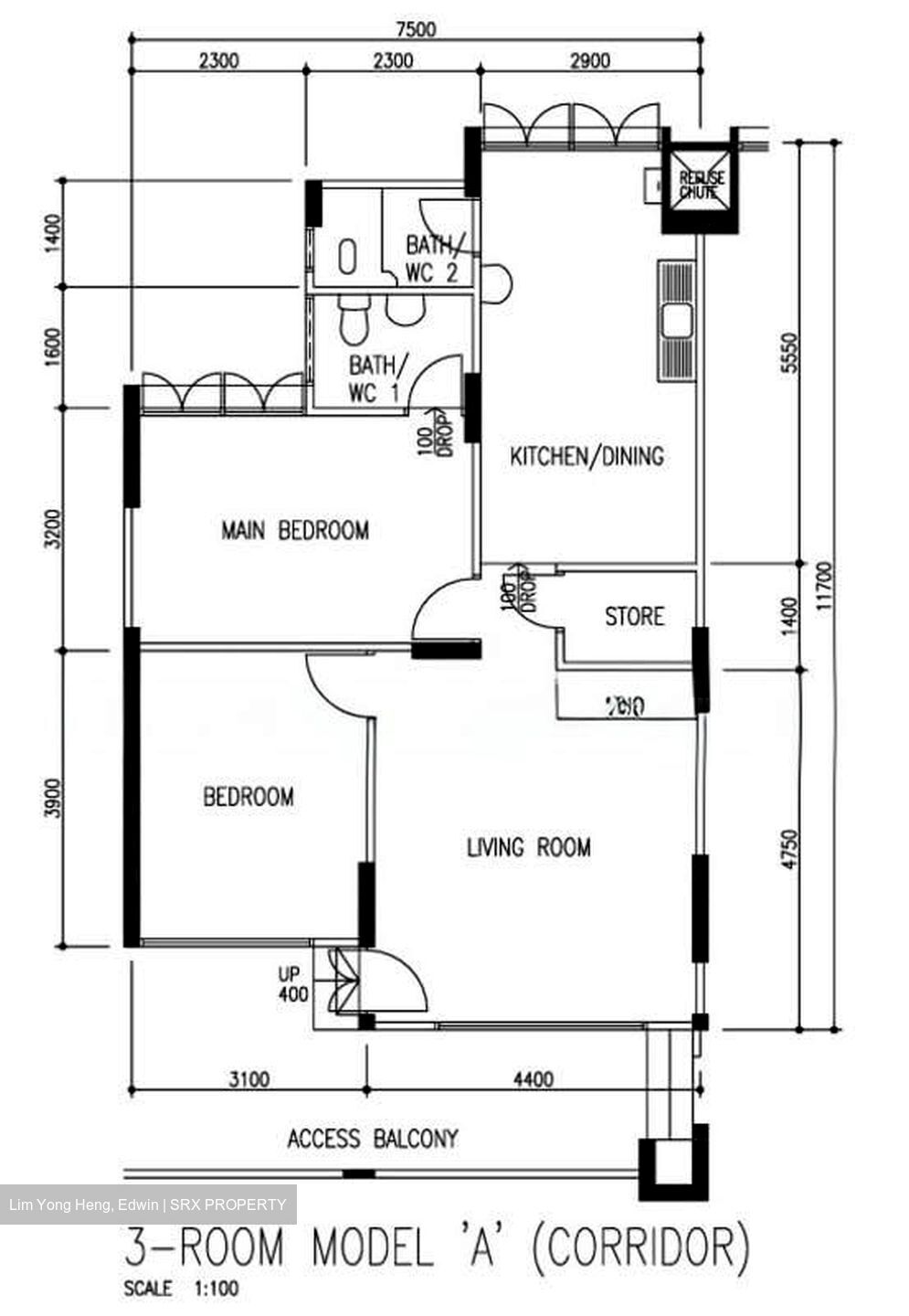 Blk 121 Potong Pasir Avenue 1 (Toa Payoh), HDB 3 Rooms #544970911